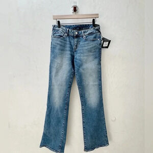 NWT TRUE RELIGION || Becca Mid Rise Bootcut Jeans Size 29 Blue Faded Y2K